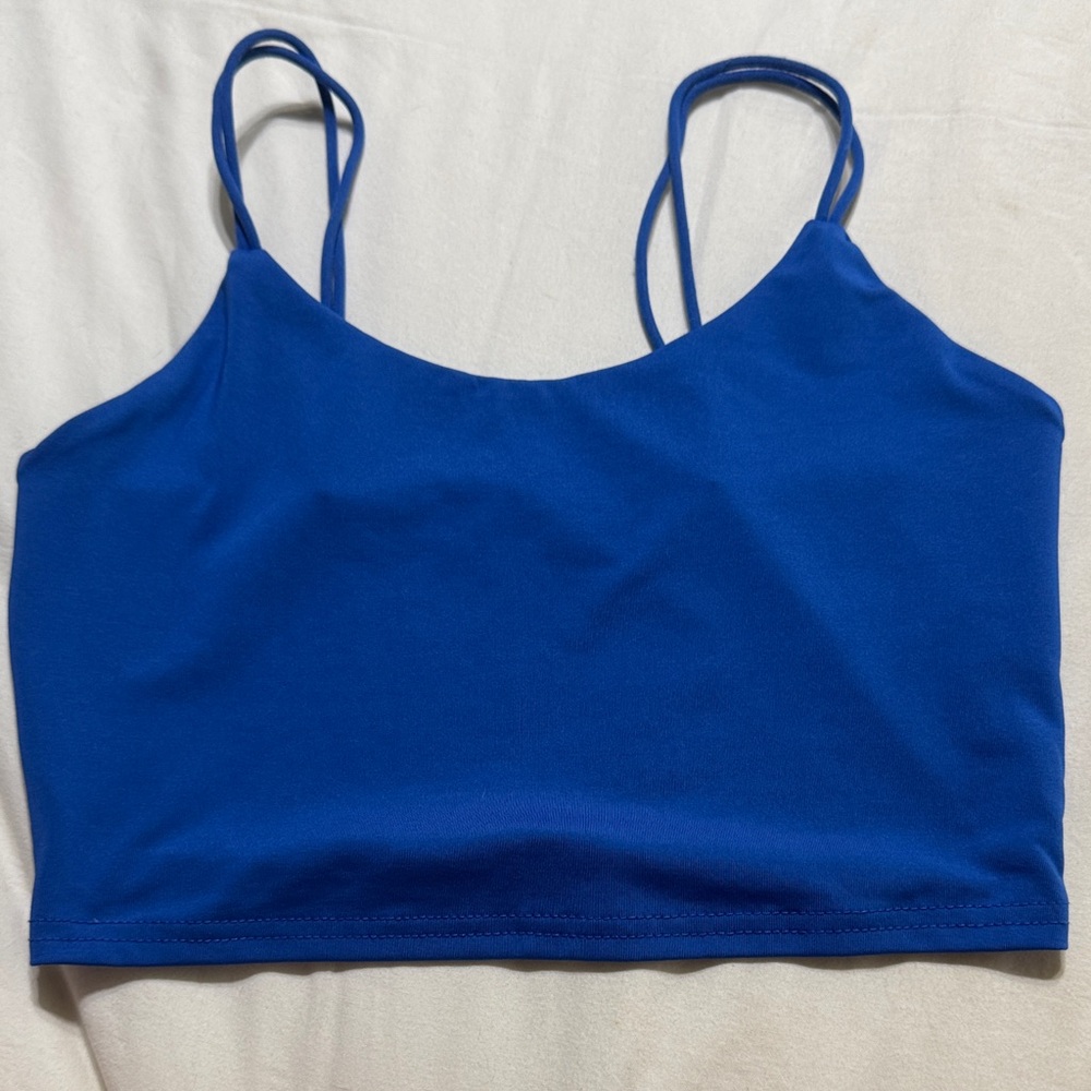 SHEIN Blue Tank Top